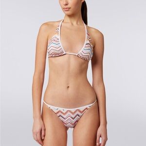 Missoni Multicolor Zigzag Chevron Bikini Set